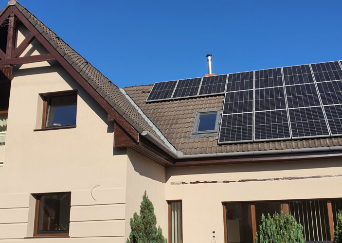 5,94 kWp Sharp napelemes rendszer SolarEdge inverterrel, Táplánszentkereszt